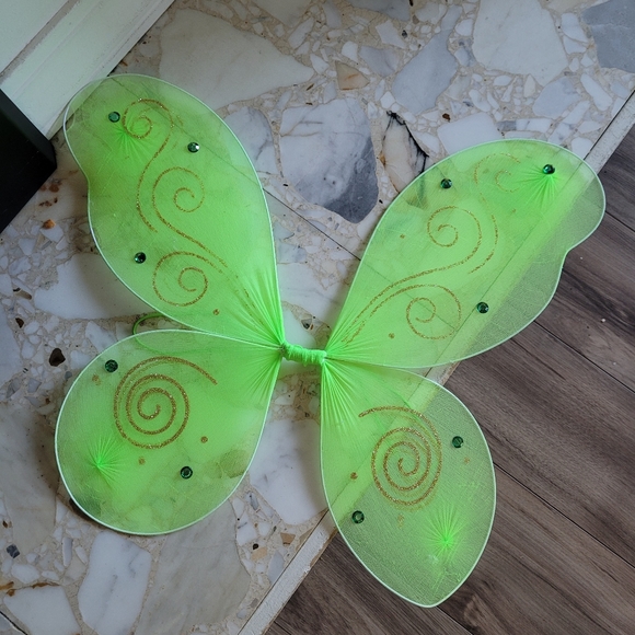 Tinkerbell Dress & Wings - Picture 10 of 10